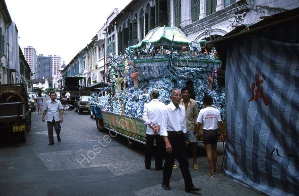 Chinese Funeral Float, China Town, Singapore